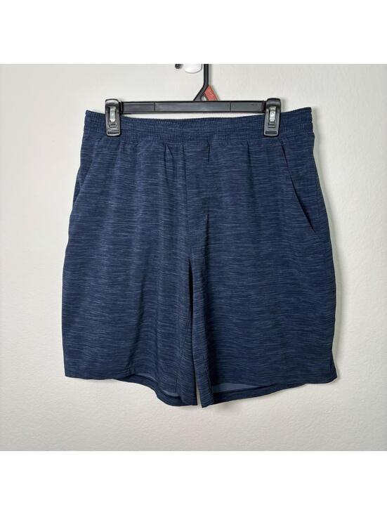 Other - Lululemon Men's Pace Breaker Size Large Shorts Linerless 9" Heathered Blue EUC